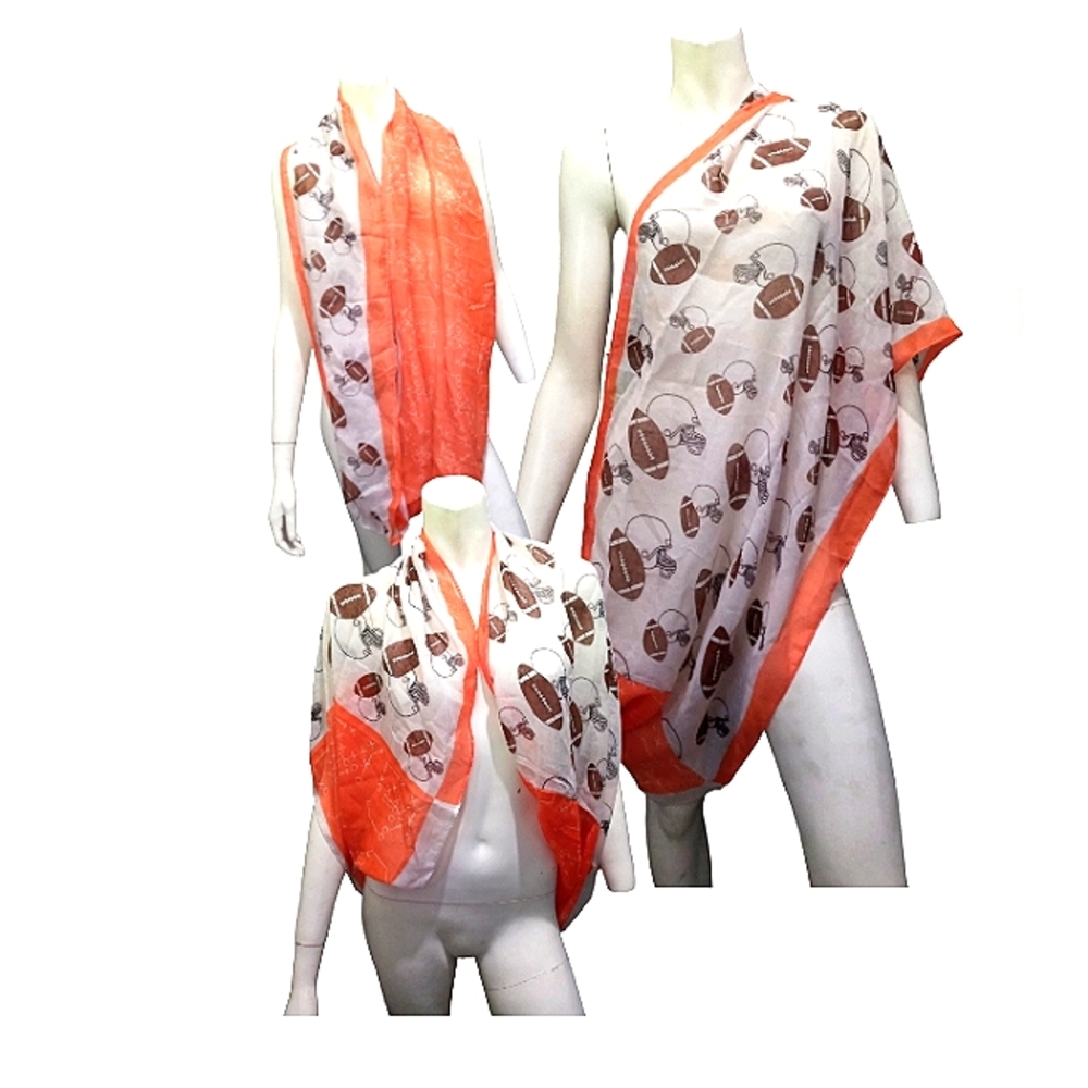 Nwt Supia Football Fashion Scarve